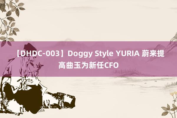 【DHDC-003】Doggy Style YURIA 蔚来提高曲玉为新任CFO