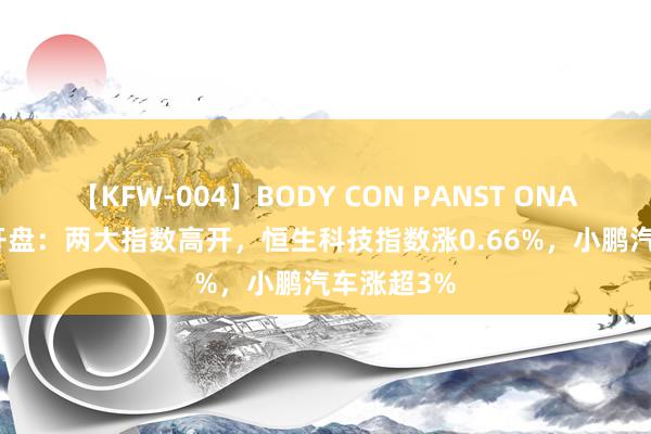 【KFW-004】BODY CON PANST ONANIE 港股开盘：两大指数高开，恒生科技指数涨0.66%，小鹏汽车涨超3%