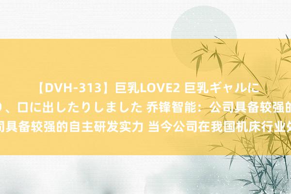 【DVH-313】巨乳LOVE2 巨乳ギャルにザーメンを中出ししたり、口に出したりしました 乔锋智能：公司具备较强的自主研发实力 当今公司在我国机床行业处于第二大阵营