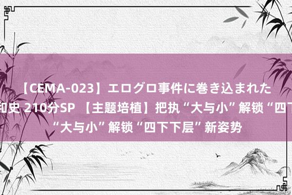 【CEMA-023】エログロ事件に巻き込まれた 人妻たちの昭和史 210分SP 【主题培植】把执“大与小”解锁“四下下层”新姿势